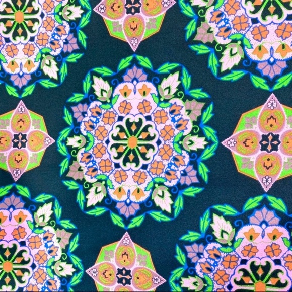 J.CREW Floral Monogram Print Shift Dress Pink/Black Style E8048 - Picture 5 of 7